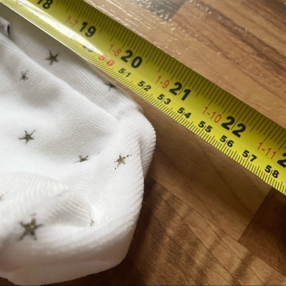 3/$25 Baby's First Christmas Footie One Piece Pajamas Little Me Button Up - Picture 10 of 11